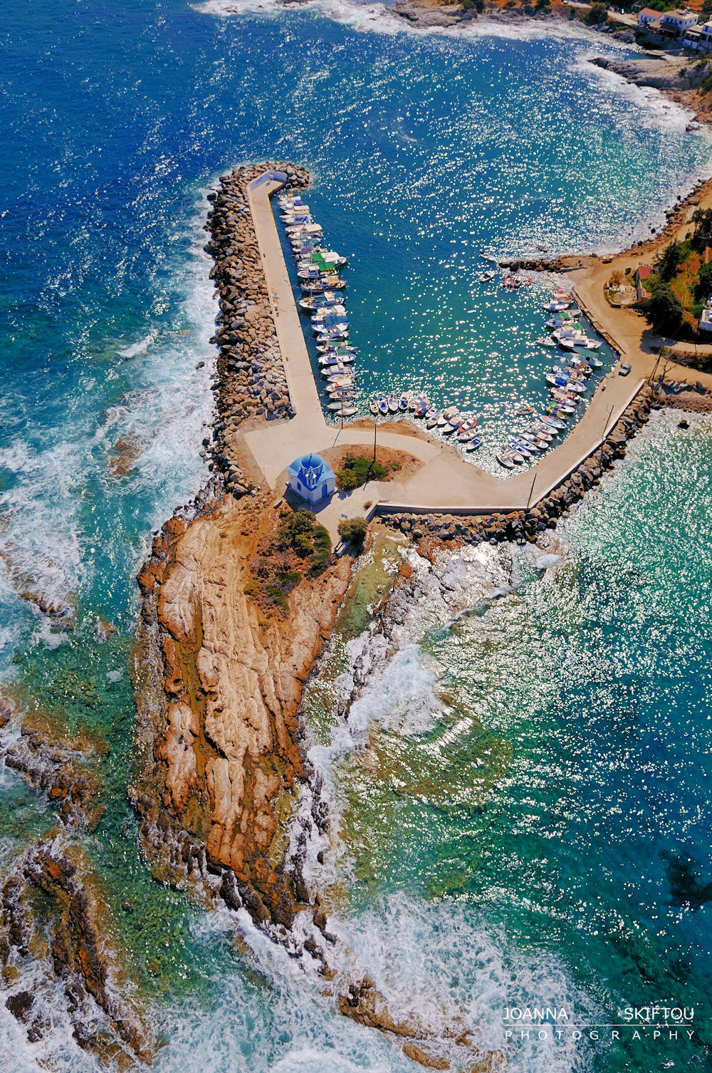 Aerial photography by Joanna Skiftou, Ikaria, Greece