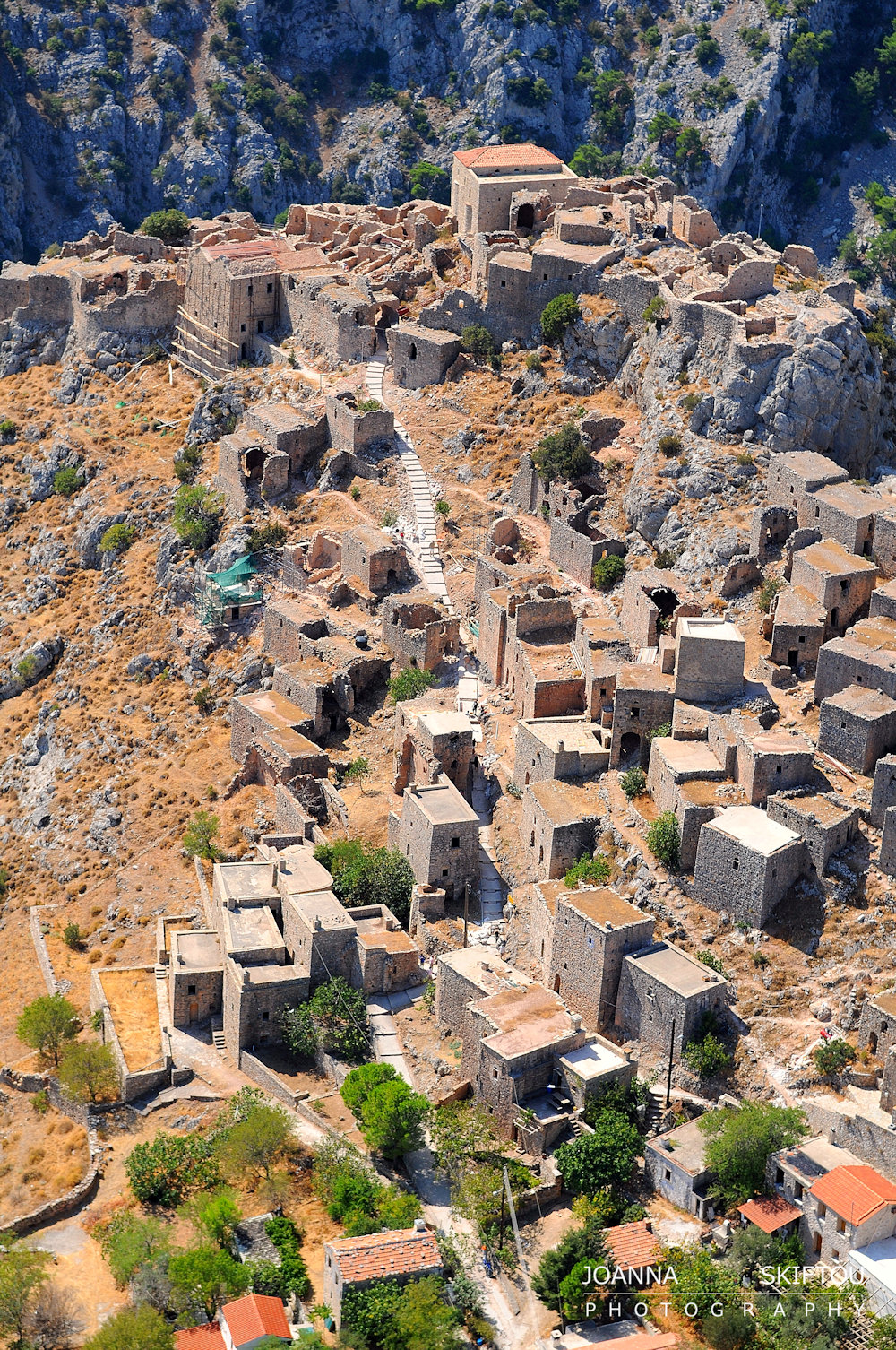 Αεροφωτογράφηση απο την φωτογράφο Ιωάννα Σκυφτού, Ανάβατος, Χίος